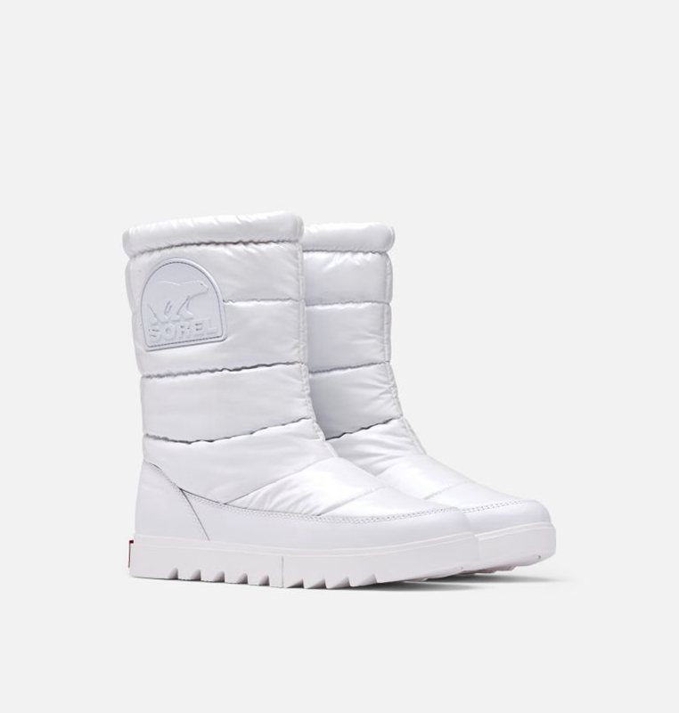 Sorel Joan Of Arctic™ NEXT LITE Mid Puffy Low - Womens Snow Boots White - 352498PDY